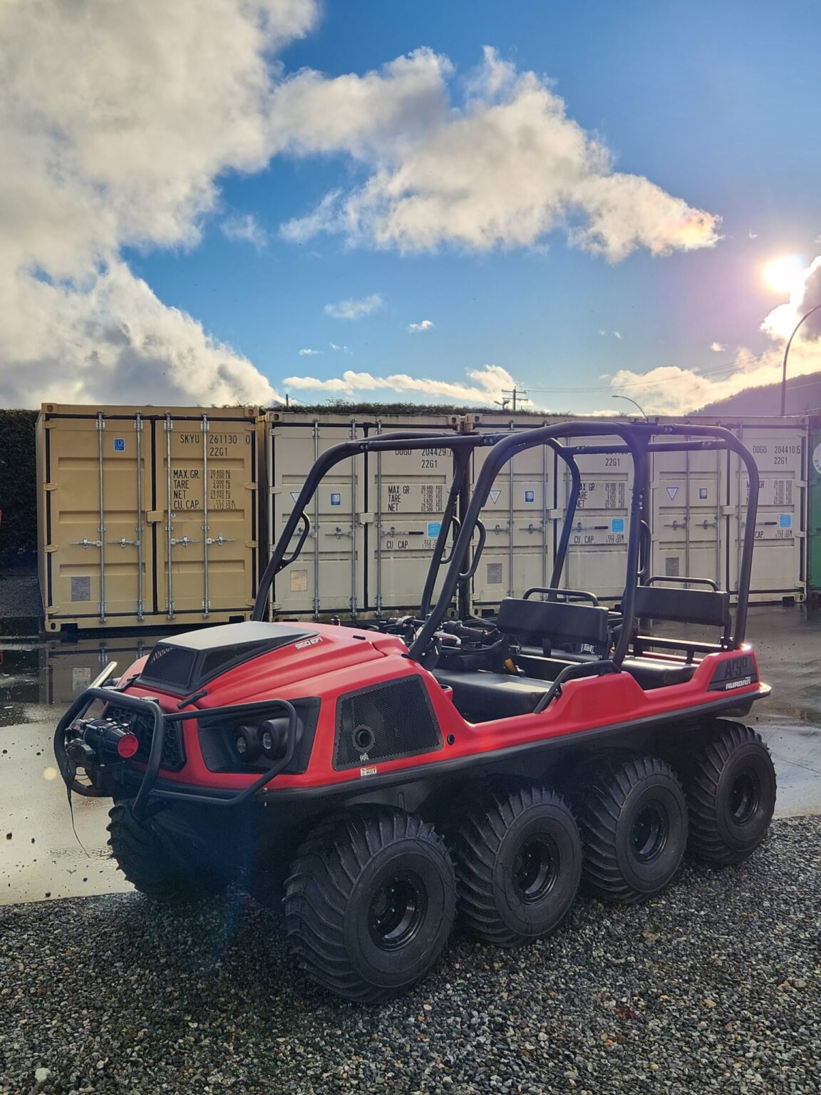Argo Rescue Racks Argo Aurora 950 XT SAR 8x8 - First Kanata Motorsports Marine RV